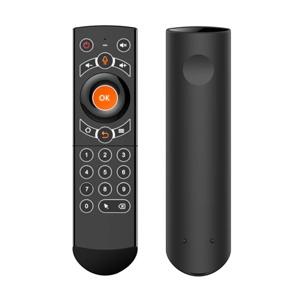 Q7 Air Mouse 2 4G Беспроводная подсветка гироскопа голосовое дистанционное управление