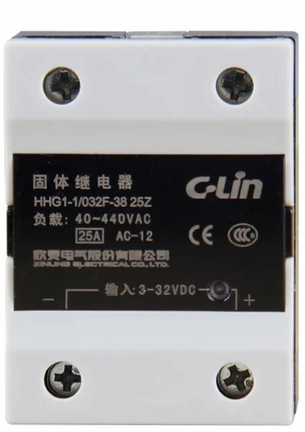 

Single-phase solid state relay HHG1-1/032F-38-22 25Z(25A) SSR-25DA