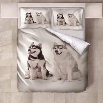 

Dog Bohemian 3d Comforter Bedding Sets Mandala Duvet Cover Set Winter Bedsheet Pillowcase Queen King Size Bedlinen Customize