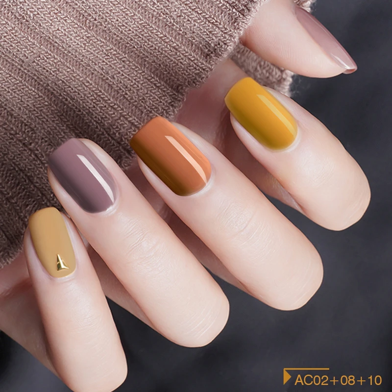 Beautilux 1 предмет Осенняя коллекция для ногтей Цвета гель лак впитывающийся УФ; светодиоды ; ногти лак Лаки Esmalt Vernis лак 10 мл