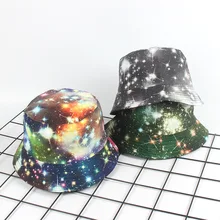 Новая звезда Рыбацкая шляпа летняя уличная граффити Печать Цветок Шляпа котелок для мужчин и женщин тренд Солнцезащитная Панама кепки