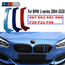 ZEMAR 3 шт. ABS для BMW F20 F21 F40 серии 1 E87 E82 E81 E88, гоночная решетка, полоса, зажим для обшивки, силовые характеристики, аксессуары ZEMAR 3 шт. ABS для BMW F20 F21 F40 серии 1 E87 E82 E81 E88, гоночная решетка, полоса, зажим для обшивки, силовые характеристики, аксессуары