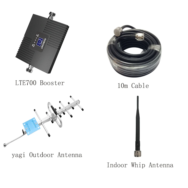 GOBOOST LTE 700 Signal Booster 4G  Display Celluar