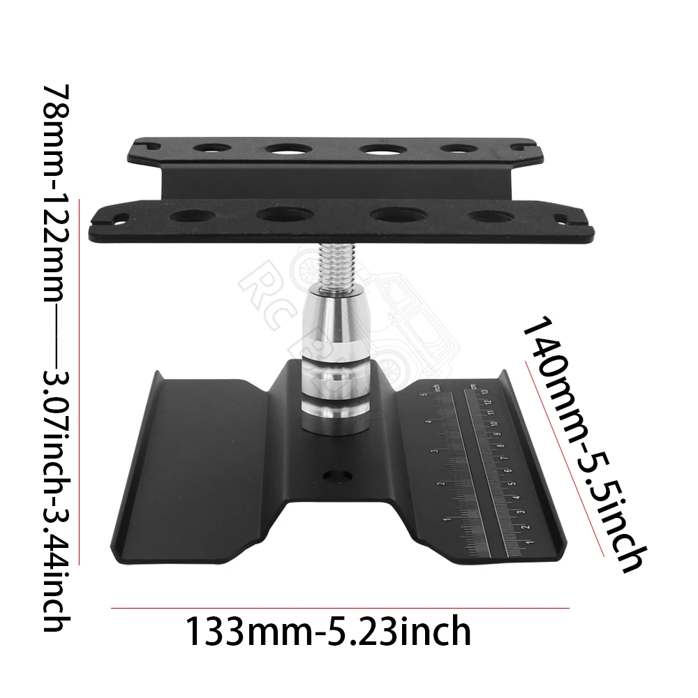 Durable Metal RC Car Repair Stand and Assembly Platform