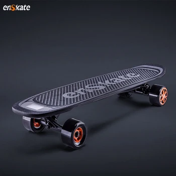 

EnSkate Electric Skateboard Longboard with Remote Controller & Maple Deck electric Skateboard up to 38 km/h 6.8kg eskateboard