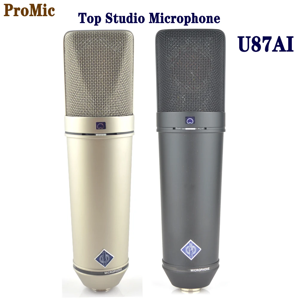 

U87AI Studio Microphone,U87AI U67 M149 TLM103 TLM 107 Top Condenser Recording microfone,High Quality Supercardioid Mic,With Logo