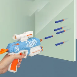 Pistolet jouet pour enfants, balle molle de 2021 cm, mousse creuse douce, pour garçons et filles, cadeaux de jeu de plein air, cadeaux de noël, 7.2 