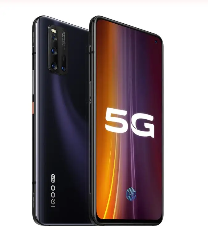 Vivo IQOO 3 5G мобильный телефон 180 Гц экран Snapdragon 865 Android 10 0 6 44 &quot2400x1080 Гб RAM UFS 1 супер