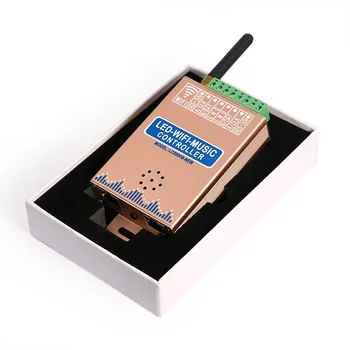 

BSOD LED Controller LC2000B LED Smart WiFi Controller Symphony Controller Music Spectrum Real-Time Display Input Characters