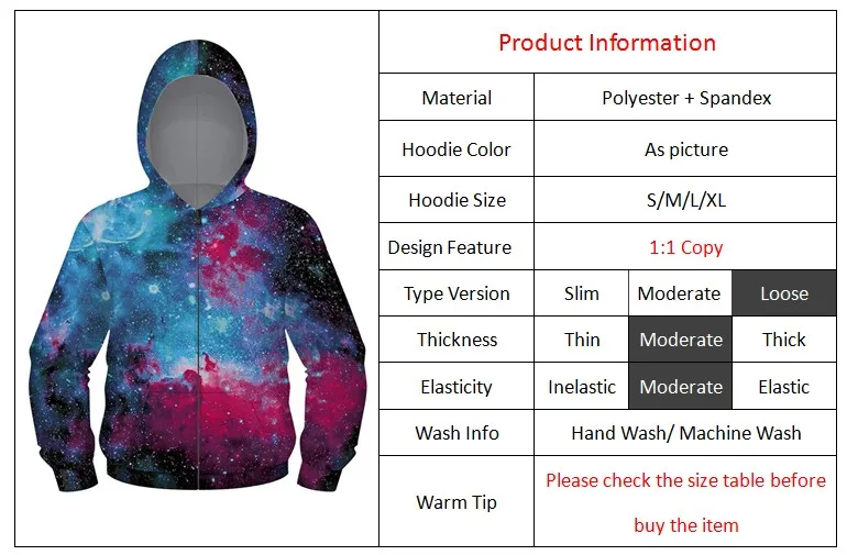 Веселая 3D-печать толстовка с капюшоном «космическая Галактика» г. Осенние толстовки с капюшоном для девочек и мальчиков модные детские повседневные куртки с длинными рукавами