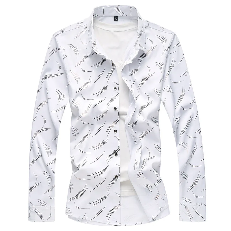 

AliExpress Extra Large Men'S Wear 2017 Spring And Autumn New Style Long Sleeve Large Size Men's White Shirt Fashion