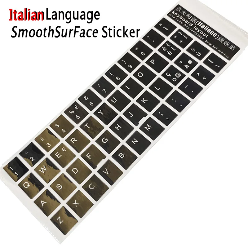 SR Standard Waterproof Korean 12 Kinds Keyboard Stickers Layout Button Letters Alphabet Computer 10-17” inch Laptop Accessories 