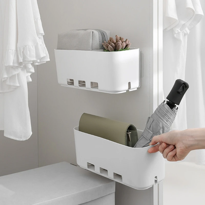 Multifunctional Hanging Storage Basket Wall-mounted Kitchen Drawer Shelf Rack Cabinet Push-pull Box for Seasoning