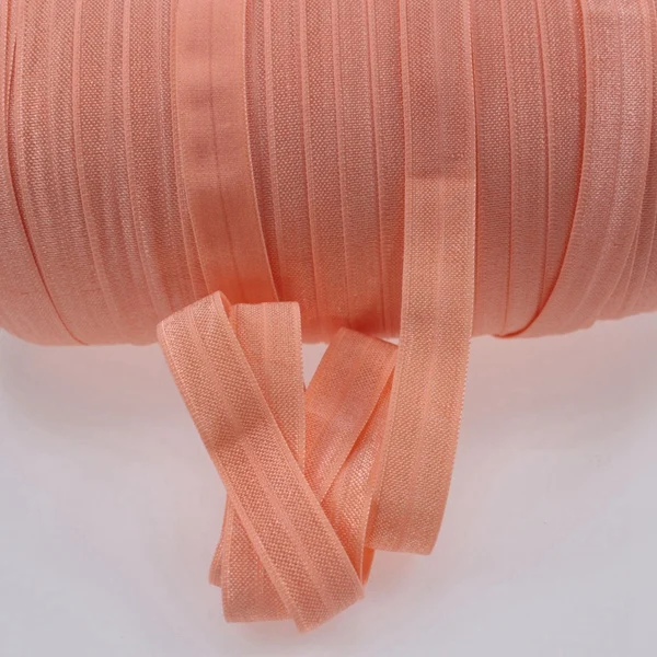 5/" 15 мм твердая эластичная лента сгибается над эластичной лентой многоцелевой спандекс Лента кружевная ткань для шитья лента аксессуар для одежды - Цвет: FOE015-720