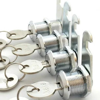 

Circular Tongue Lock For Home Office Door Cabinet Mailbox Drawer Cupboard Furniture Lock With Plastic Keys