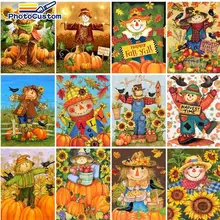 PhotoCustom Diy Painting By Numbers DIY HandPainted 40x50cm Painting By Number Home Decor Art Drawing On Canvas Gift