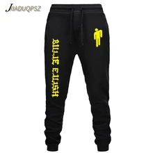 Billie Eilish обернутые штаны с принтом горячая Распродажа весенние женские/мужские сексуальные спортивные штаны для бега Kpops брюки размера плюс узкие брюки Jogg