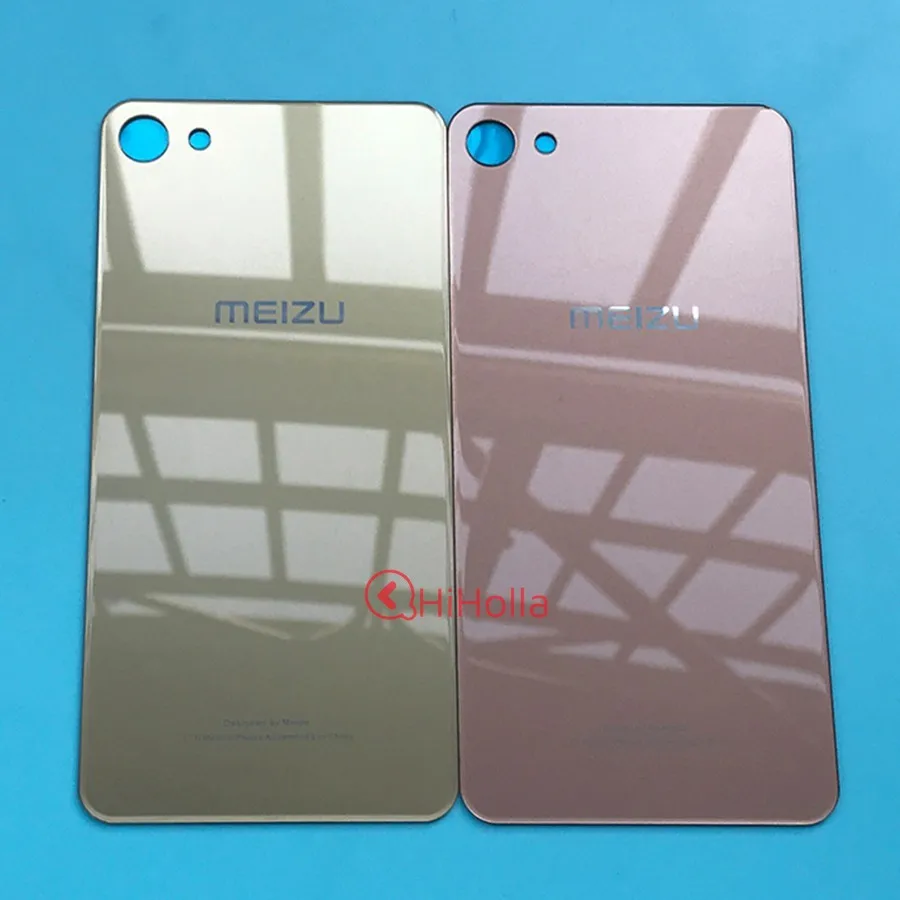 Заднее стекло для MEIZU U10 U20 крышка батареи задняя дверь корпус чехол для Meizu U20 Задняя стеклянная крышка черный/белый/золотой/розовый