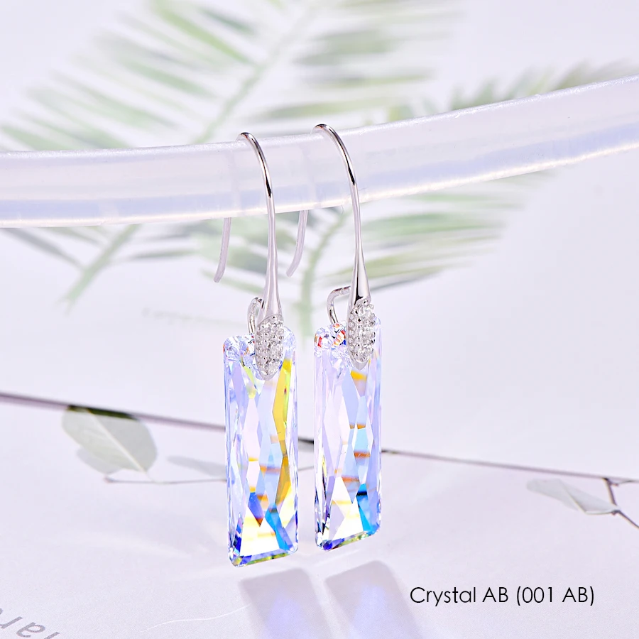 Серьги-подвески с кристаллами Swarovski queen buette для женщин, модный Стерлинговый Серебряный пирсинг, висячие серьги, ювелирное изделие