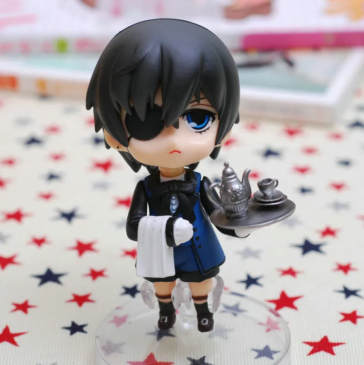 Высота каблука 10 см аниме фигурка Black Butler Kuroshitsuji барчук 117 # Ciel Phantomhive Q Ver уход за