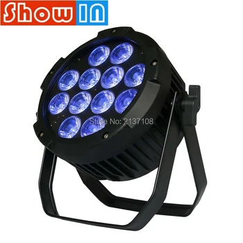 

IP65 12*10W/12W/15W RGBWAUV LED Flat Par Wash Light for Bar Home Party Nightclub Wedding Decor Pro Sound Stage DJ Disco Lighting