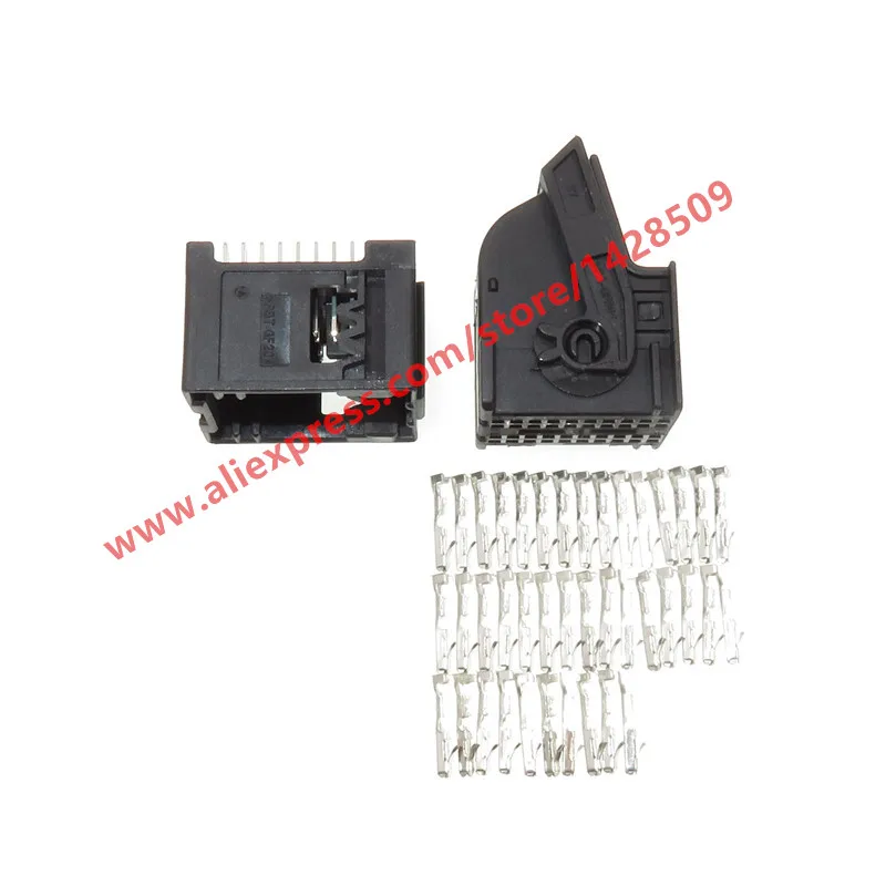 5 Sets 40 Pin Female Male Automotive Electrical Cable Plug Car Wiring Harness Connectors 967286-1