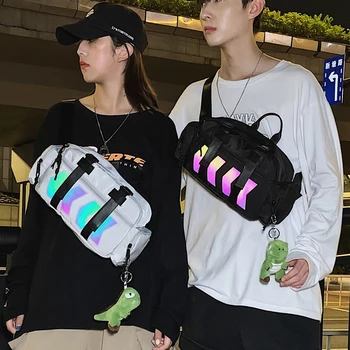 

Men's Cross-body Bag Fashion Student Casual INS Fashion Small Shoulder Bag Japanese Chest Bag Individual Shoulder Bag