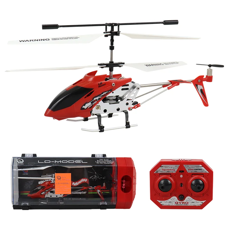Roclub Remote Control Helicopter 3.5 Channel RC Aircraft Plane Toys Model Recharge Outdoor Drone Gift For Kids Boys Girls | Игрушки и