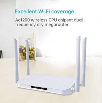 

1200Mbps Gigabit Wifi Router Dual Band 2.4G&2.5G USB2.0 English Russia Firmware IEEE802.11n/g/b/a/ac,IEEE802.3/802.