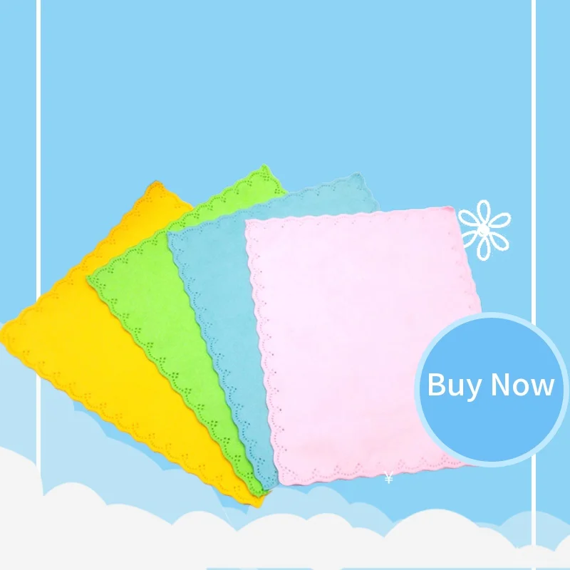 10/Pcs Color Eye Protection Mobile Phone Screen Wiping Cloth Cloth To Clean The Mirror Cloth Soft And Not Hurt Glasses