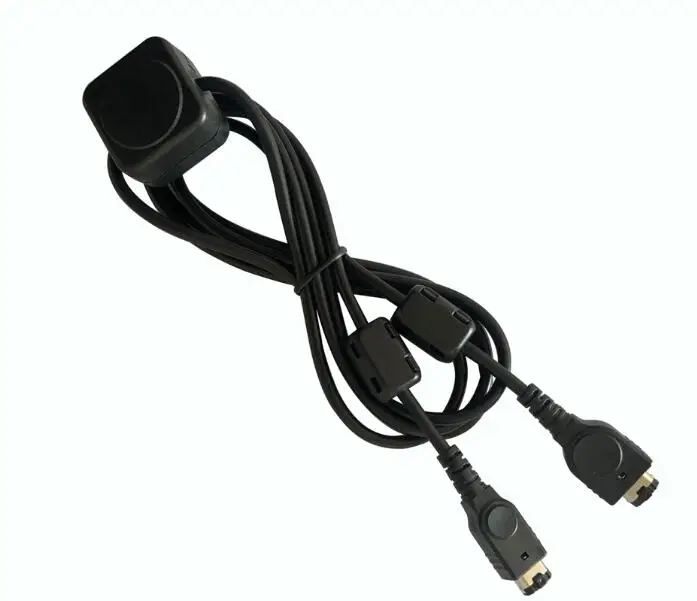 Black 2 плеер игровая ссылка Соединительный кабель Шнур для NAND Gameboy Advance для GBA кабель SP белый черный - Цвет: Black