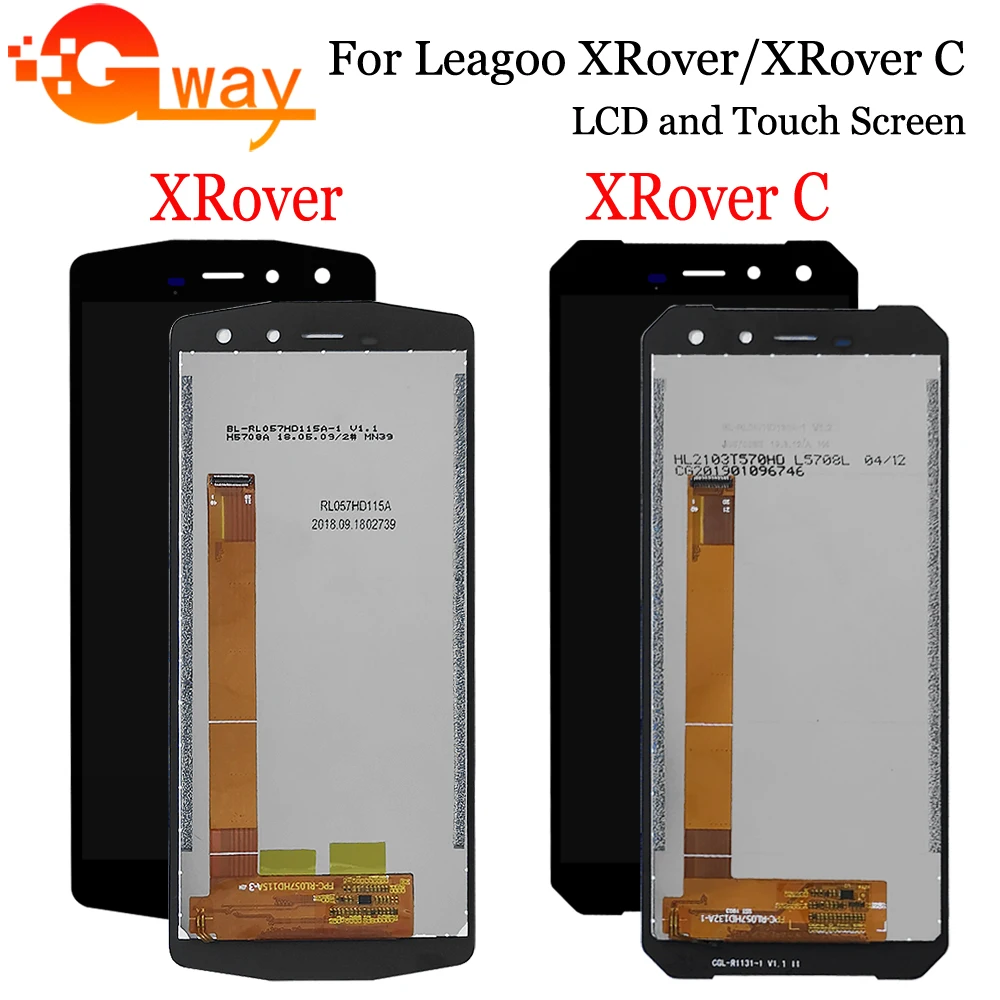 ЖК-дисплей 5 72 дюйма для Leagoo XRover кодирующий преобразователь сенсорного экрана в