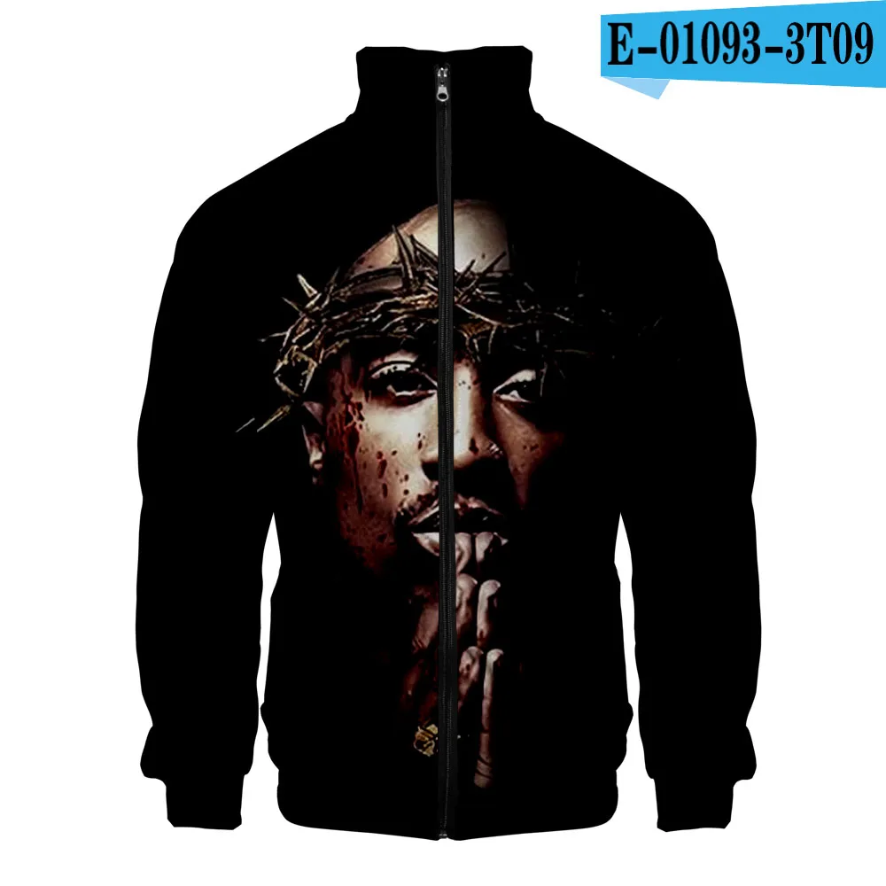 Новинка 2PAC, куртки на молнии, повседневные толстовки, модная крутая осенне-весенняя одежда, 2PAC, толстовка уличная - Цвет: J