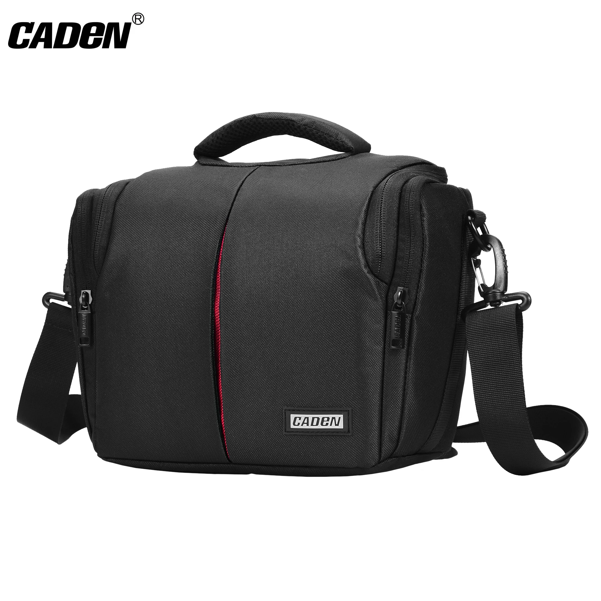 CADeN DSLR камера сумка через плечо для Canon Nikon Sony Объектив Профессиональная Большая