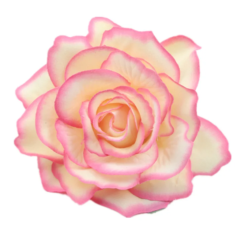 INS New Style Model Flower Hair Accessories Seaside Holiday Head Lace Barrettes Dance Performance Rose Corsage