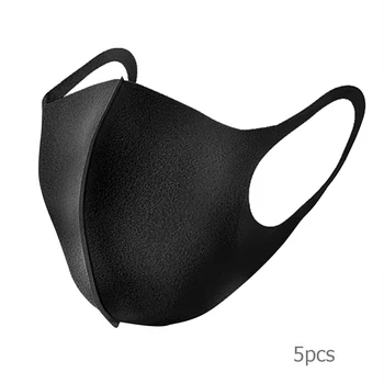 

5PCS Unisex Anti Dust Sponge Mouth Mask Washable Reusable Breathable Nail Tattooing Masks Face Masks Accessories