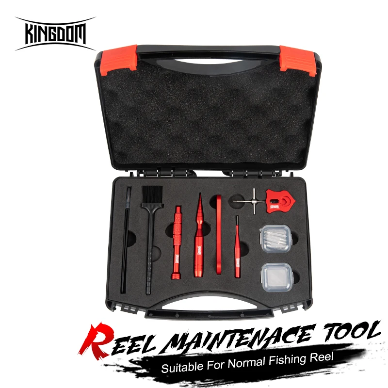 Kingdom Tools For Reel Maintenance 10pcs Bearing Tool For Spinning Reel