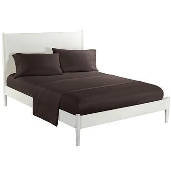 

Bedding Set Simple Sanding Bed Linen 4pcs Solid Color Bedclothes Comforter Sets Inclube Bed Sheet&Mattress Cover&Pillowcase
