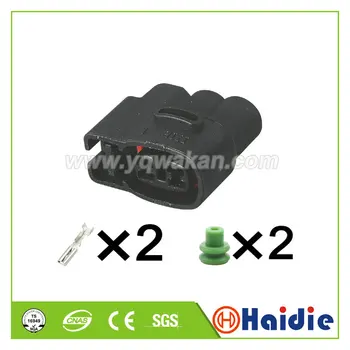 

Free shipping 5sets 2pin Kia ignition coil ignition coil connector CVVT Fuel Injector Connector Wiring harness Plugs MG640625