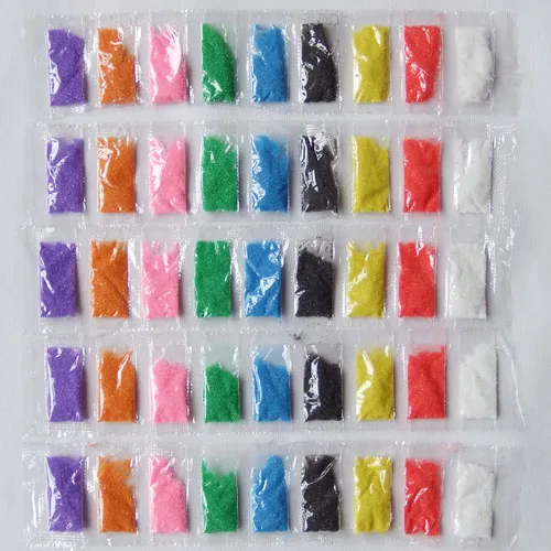 

Color Sand set 9 bags of color sand(about 1g each color)