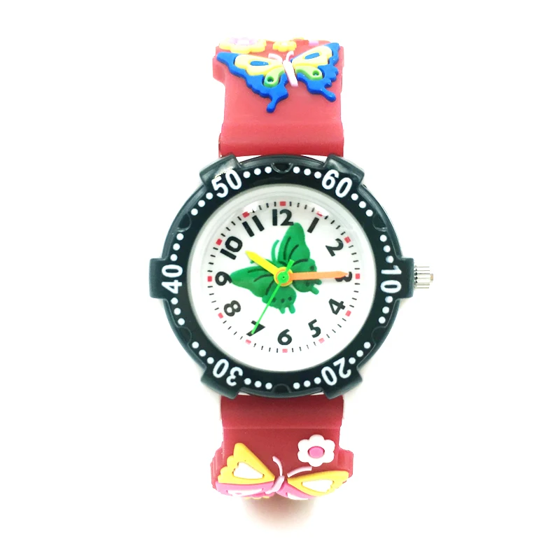 new design 3D Jelly Silicone Kids Watches hto fashion girls watches cool boys wristwatches new cartoon clock waterproof children watches 2020 free drop shipping gifts (6)
