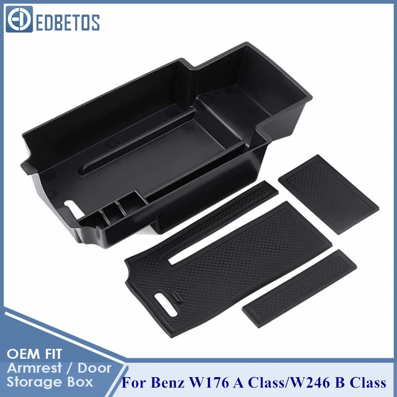 Storage Box Organizer for Armrest Center Console A-Class B-Class GLA CLASS CLA Class
