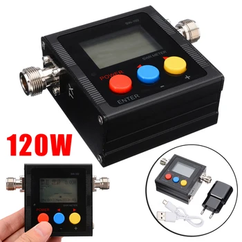 

1pc SW-102 125-525MHz VHF/UHF Digital Display Antenna Power & SWR Meter Tester
