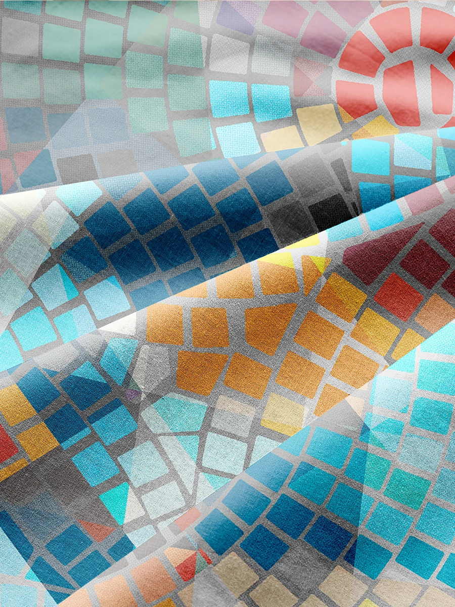 Bedding Set Delicatex 30107-1+24089-4Kaleidoscope Home Textile Bed sheets linen Cushion Covers Duvet Cover Рillowcase