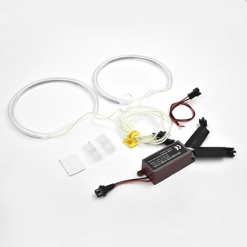 

Auto Angel Eye Ring 4Pcs White Waterproof For BMW E36 E46 E39 Replacement