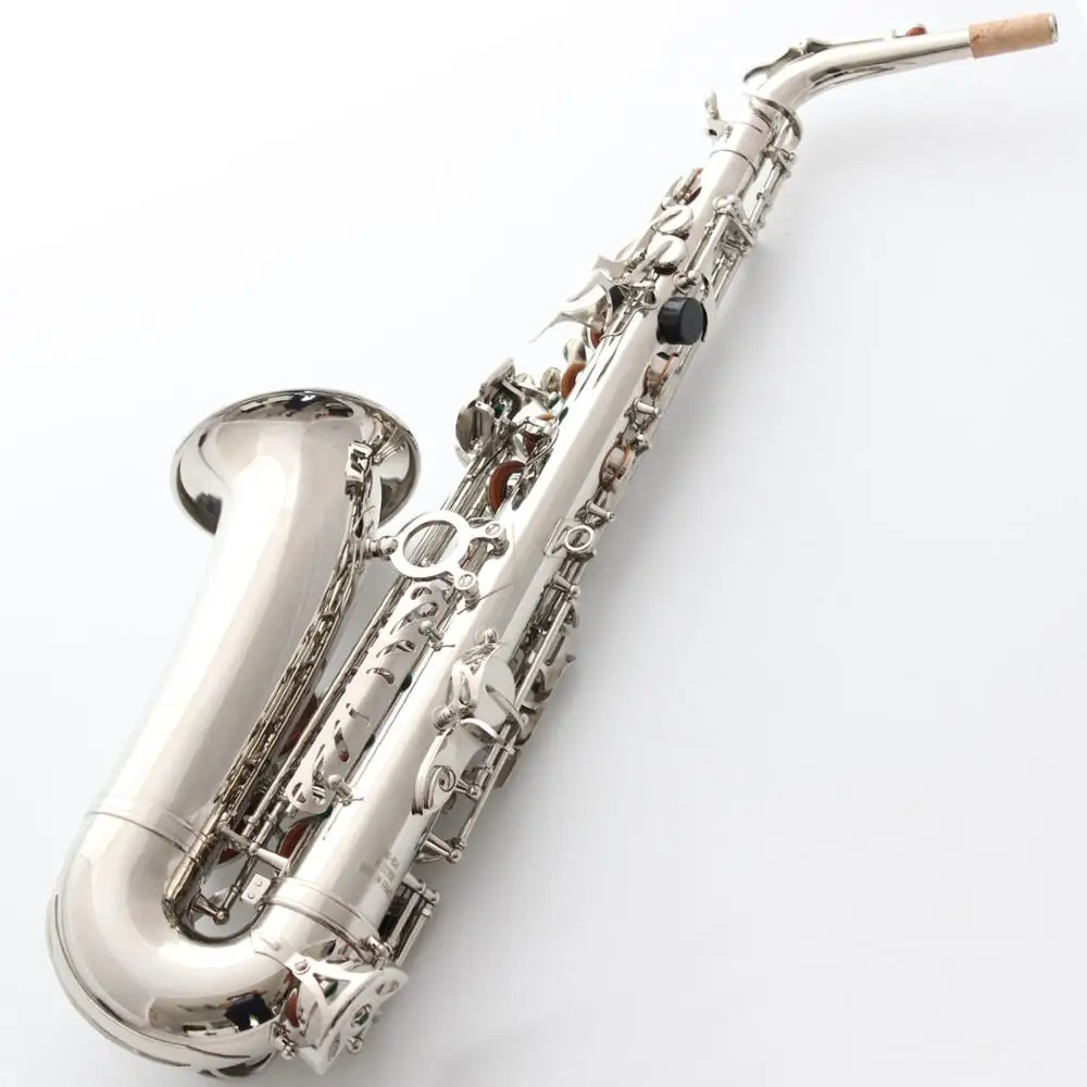 Альт саксофон музыкальный Fancier Club нитровое покрытие 54 E flat Alto Sax R54 с футляром