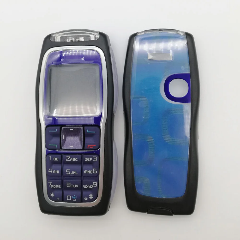 Крышка корпуса для Nokia 3220 передняя рамка+ чехол на батарейку+ английские/русские или Арабские клавиатуры
