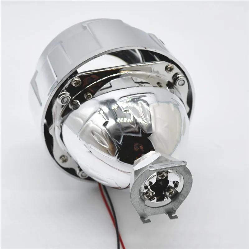 2 5 дюймовая HID проекционная линза Биксеноновая Серебристая черная кожуха H1