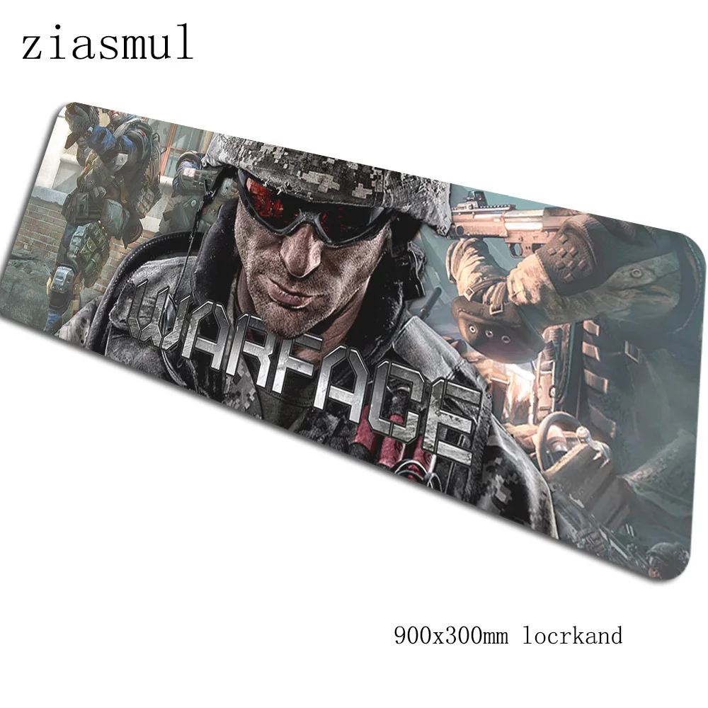 Warface коврик для мыши 90x30 см компьютерный коврик для мыши милый padmouse объемный рисунок коврик для Мыши Эргономичный гаджет офисные настольные коврики - Цвет: Size 900x300x2mm