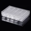Coin Storage Box Coin Holder Case Plastic Storage Organizer Box With100 Pieces 30mm Coin Capsules For Coin Collection New 6